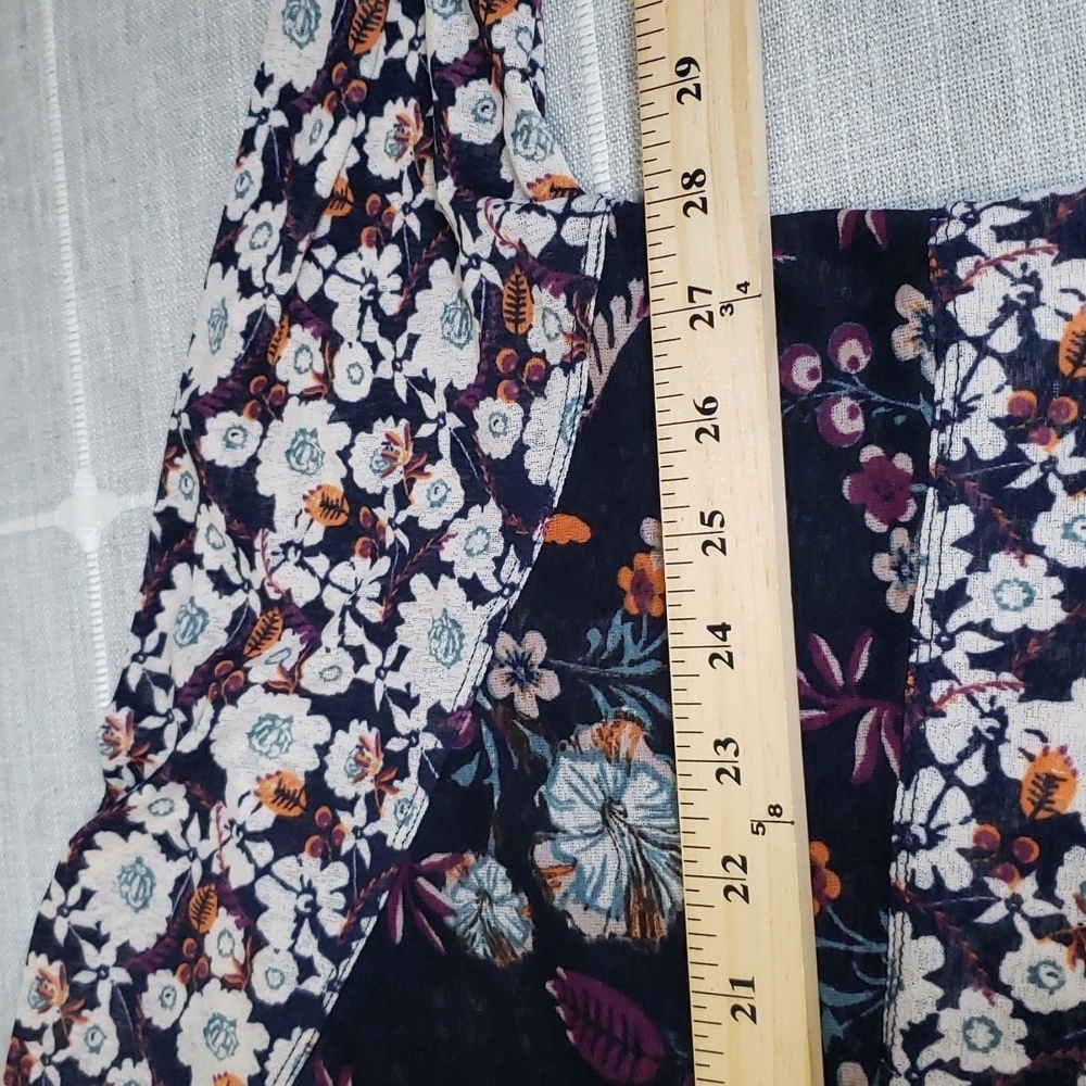 Free People Isabelle Tunic Long Sleeve Floral Top Blogger Fave, Size S - Picture 9 of 13